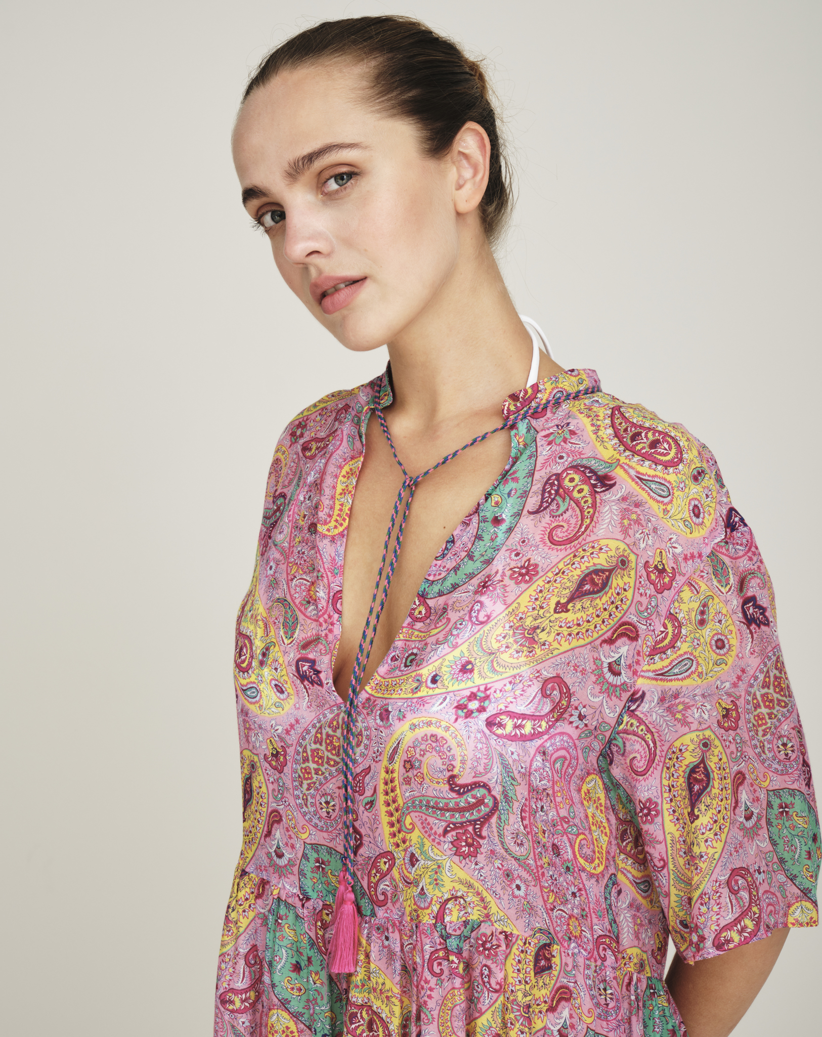 Etro - Multicolor Beach Shirt Dress IT40